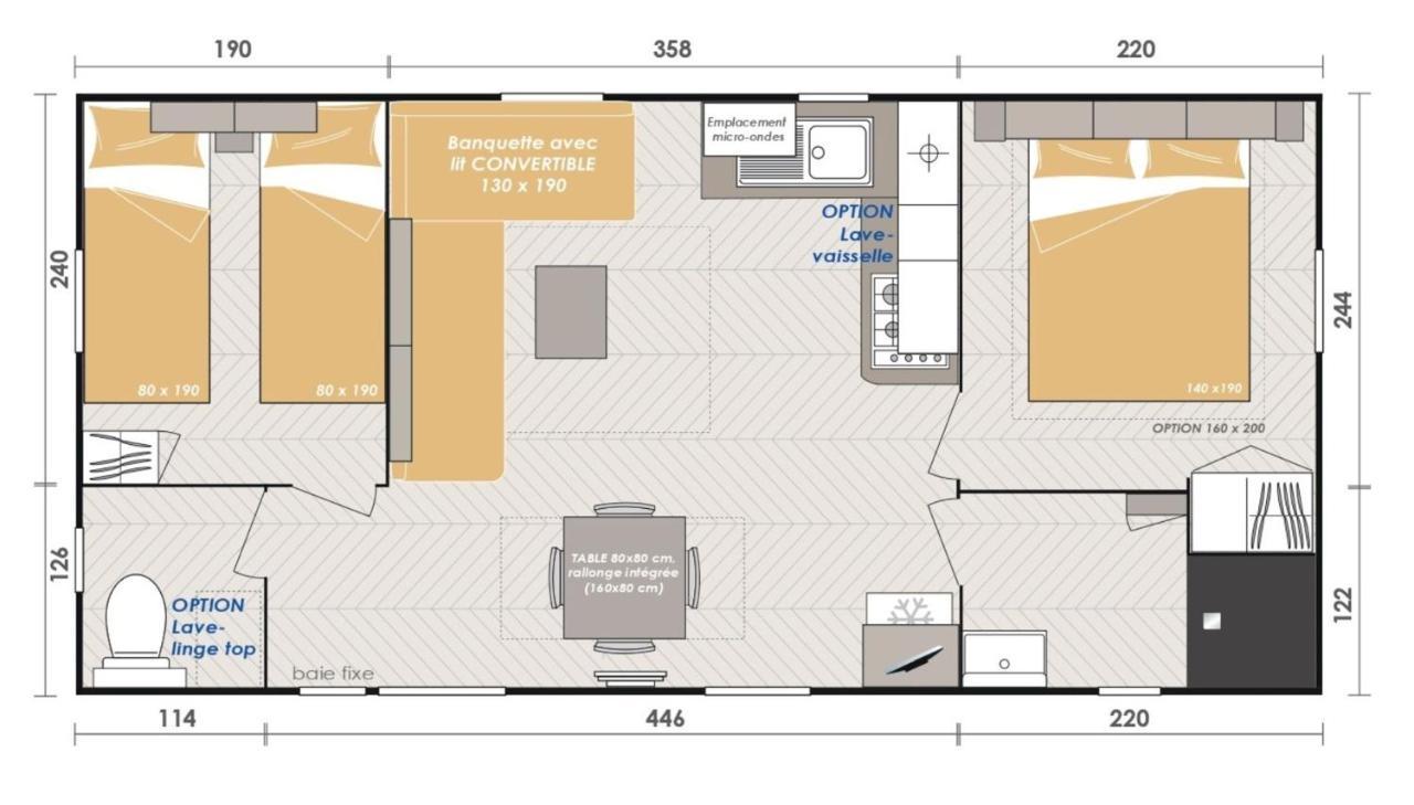 Mobil-Home Dan Dom Saint-Hilaire-de-Riez Exterior foto